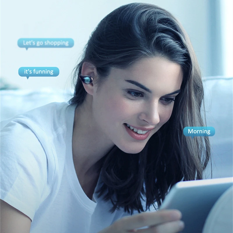 2023 НОВИ Безжични слушалки TWS с костна проводимост, стерео слушалки с шумопотискане, водоустойчиви спортни слушалки за всички телефони