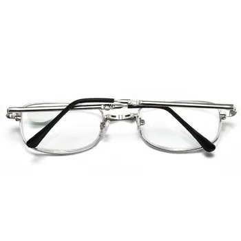 Очила за четене, Мъжки И Дамски Спортни Очила за Четене с Анти-синя Светлина, Метални Рамки, Очила за старческо, От + 100 До + 400 Точки