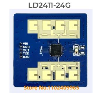 Модул радарного сензор HLK-LD2411-S LD2411 mmWave 24G HLK-LD2411-S за определяне на разстояние от 100% чисто Нов