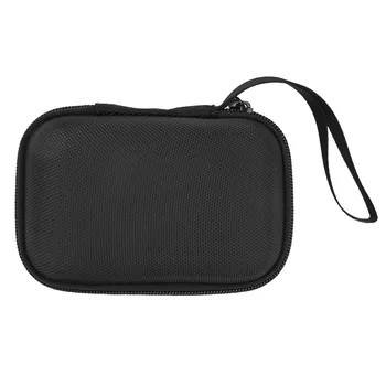 Bluetooth Високоговорител, твърда чанта за носене, чанта за преносими колони, защита от падане, устойчив на надраскване, ЕВА Черно, 360-градусная цип за улицата