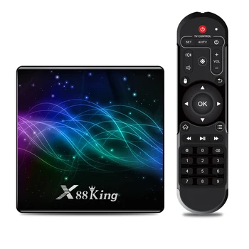 Най-новият Smart TV Box X88King 9,0 IP ТЕЛЕВИЗИЯ Amlogic S922X Макс Мощен 4gb/128 GB 4 ДО 1000 Mbps на 2,4 Г/5 Г Двойна Wifi конзола