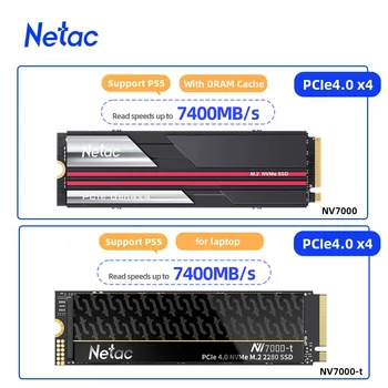 Netac M2 512GB SSD диск 1 TB И 2 TB 4 TB NVMe M. 2 PCIe4.0 2280 Вътрешен твърд диск, SSD диск за Десктоп, лаптоп PS5